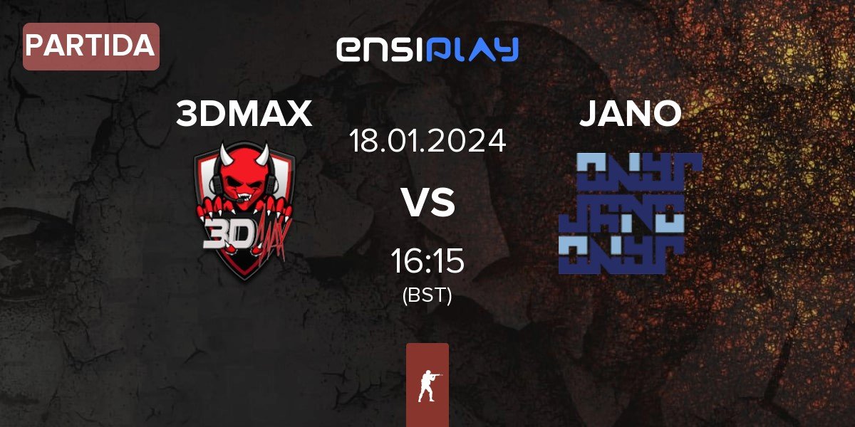 Partida 3DMAX vs JANO Esports JANO | 18.01