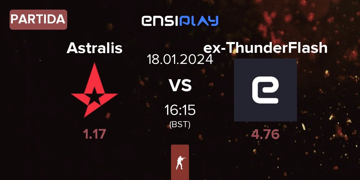 Partida Astralis vs ex-ThunderFlash | 18.01