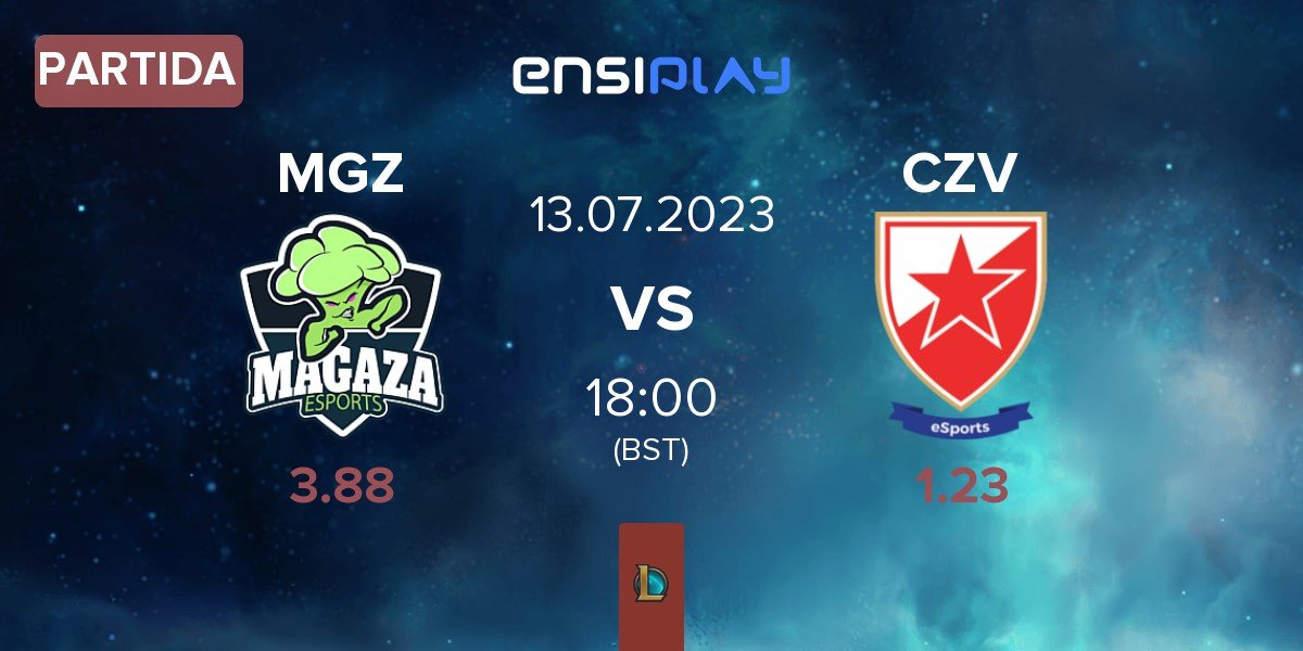 Partida MAGAZA MGZ vs Crvena zvezda Esports CZV | 13.07