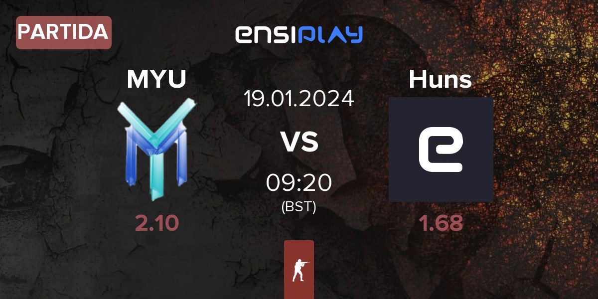 Partida MungYu Esports MYU vs The Huns Huns | 19.01