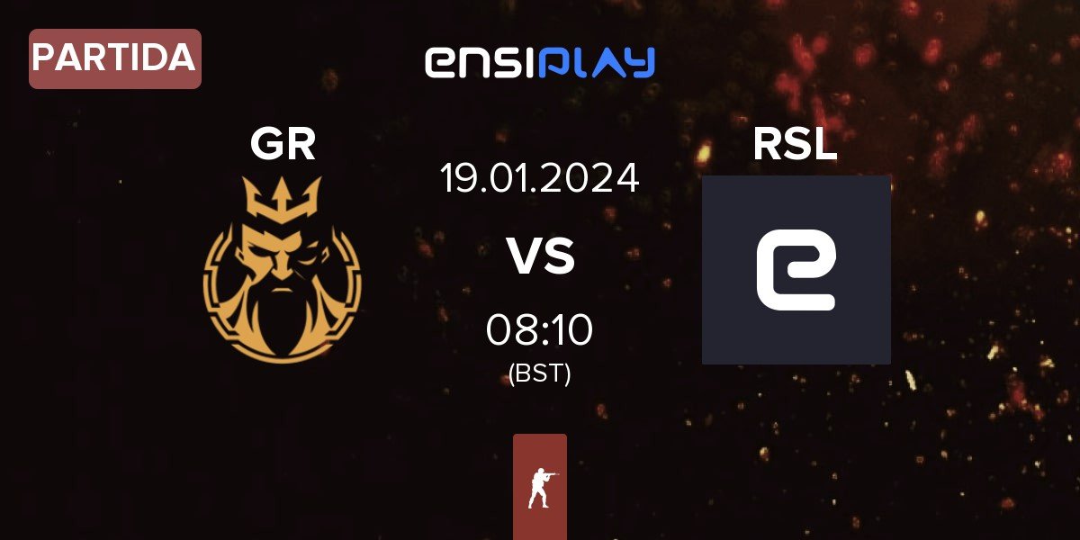 Partida Gods Reign Gods vs RESILIENCE RSL | 19.01