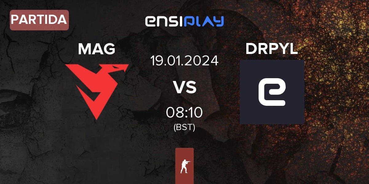 Partida Myth Avenue Gaming MAG vs Drippy Lab DRPYL | 19.01