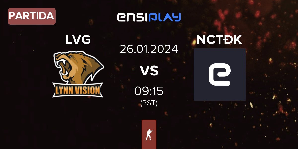 Partida Lynn Vision Gaming LVG vs Chàng Trai Đeo Kính NCTĐK | 26.01