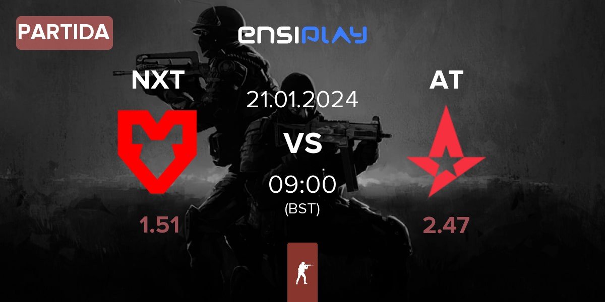 Partida MOUZ NXT NXT vs Astralis Talent AT | 21.01