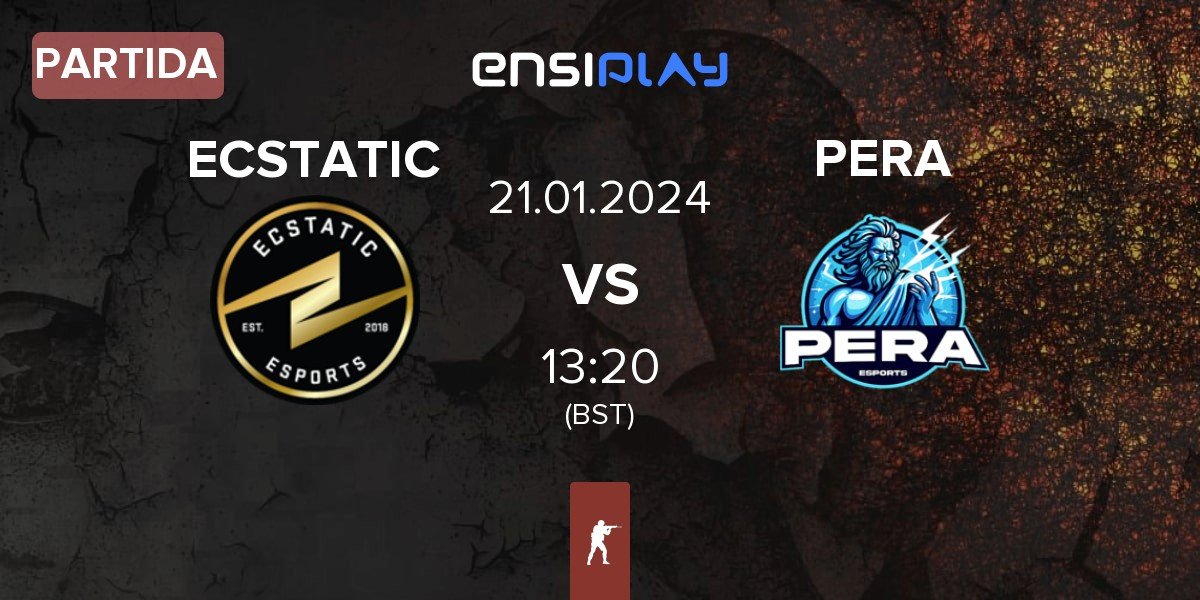 Partida ECSTATIC vs Pera Esports PERA | 21.01