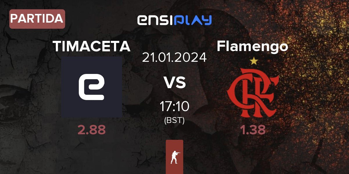 Partida TIMACETA vs Flamengo Esports Flamengo | 21.01