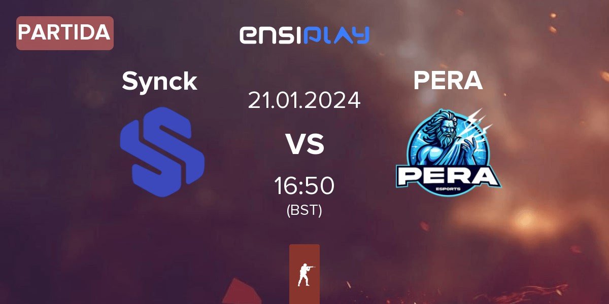 Partida Synck Esports Synck vs Pera Esports PERA | 21.01