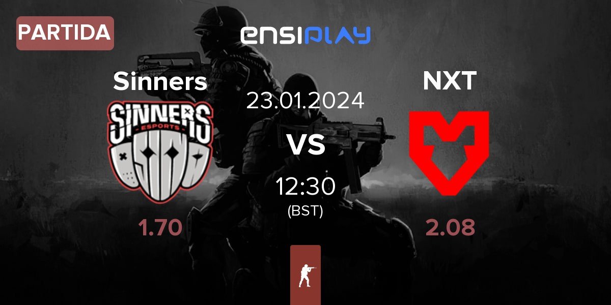 Partida Sinners Esports Sinners vs MOUZ NXT NXT | 23.01