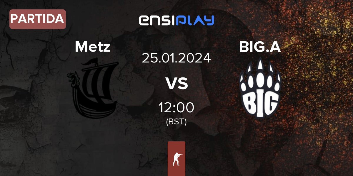 Partida Metizport Metz vs BIG Academy BIG.A | 25.01