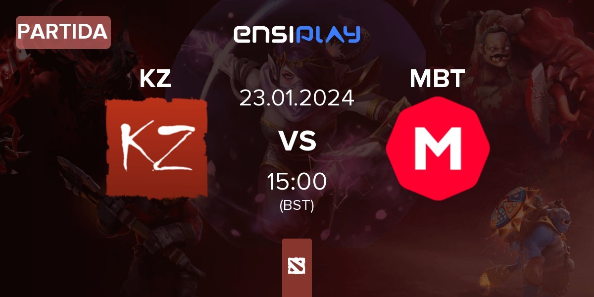 Partida KZ TEAM KZ vs MarsBet Team MBT | 23.01