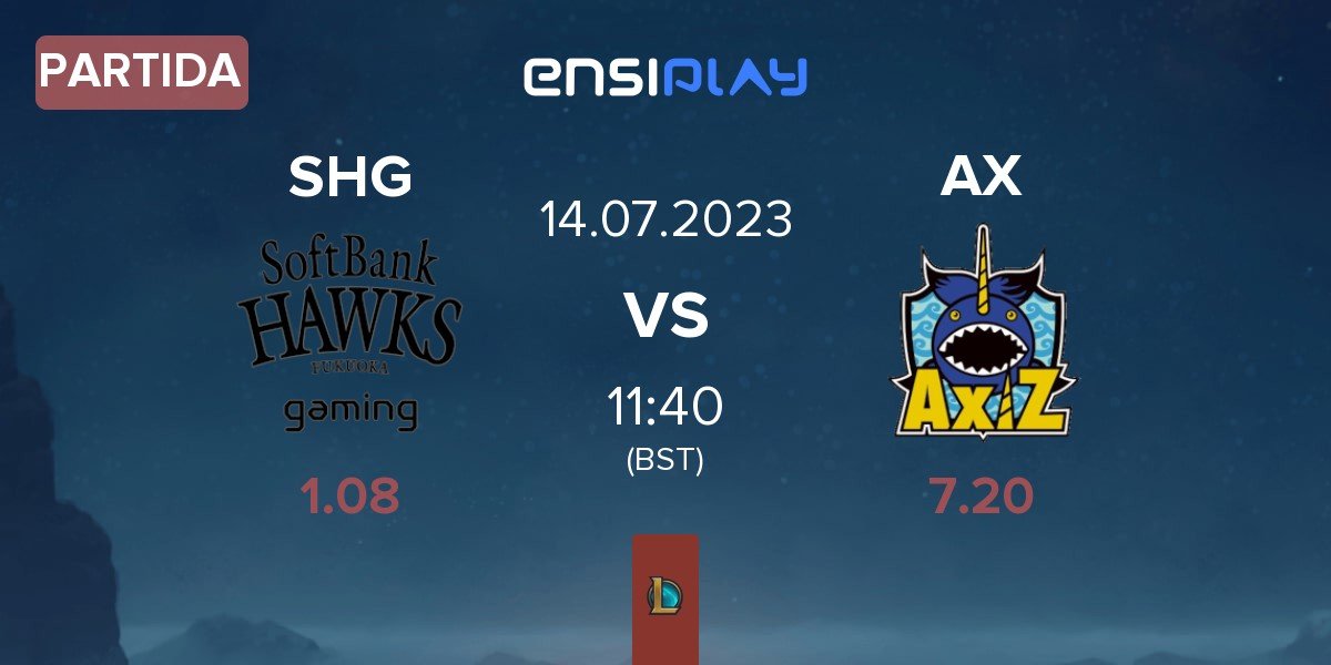 Partida Fukuoka SoftBank Hawks gaming SHG vs AXIZ AX | 14.07