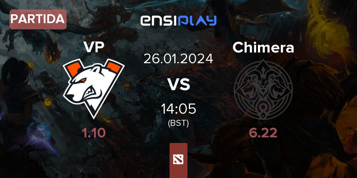 Partida Virtus.pro VP vs Chimera | 26.01