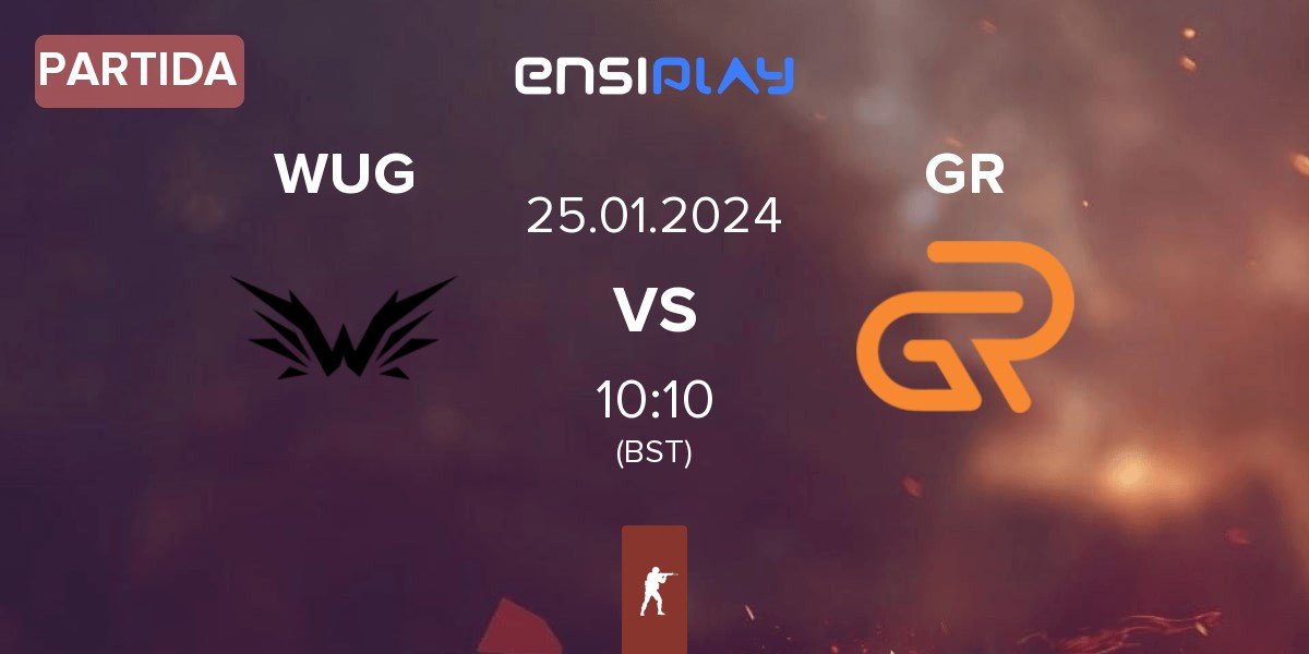 Partida Wings Up Gaming WUG vs GR Gaming GR | 25.01