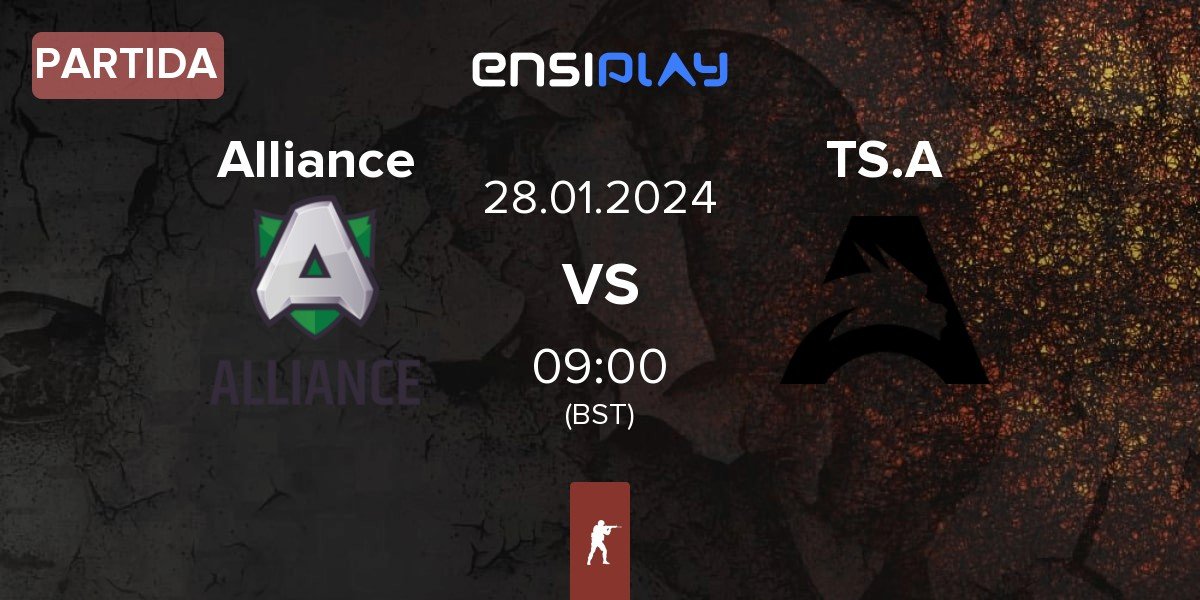 Partida Alliance vs Team Spirit Academy TS.A | 28.01