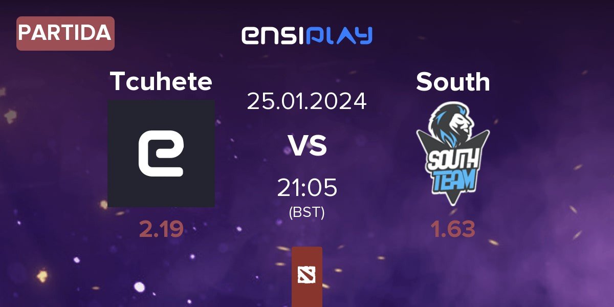 Partida Tcuhete vs South Team South | 25.01