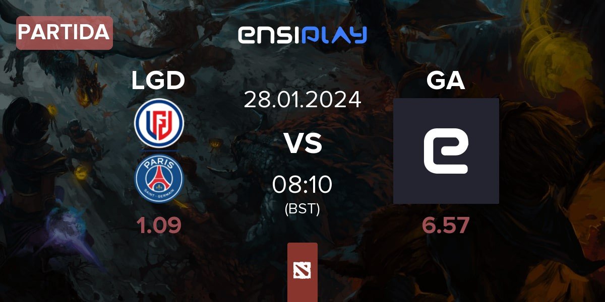 Partida LGD Gaming LGD vs Go along GA | 28.01