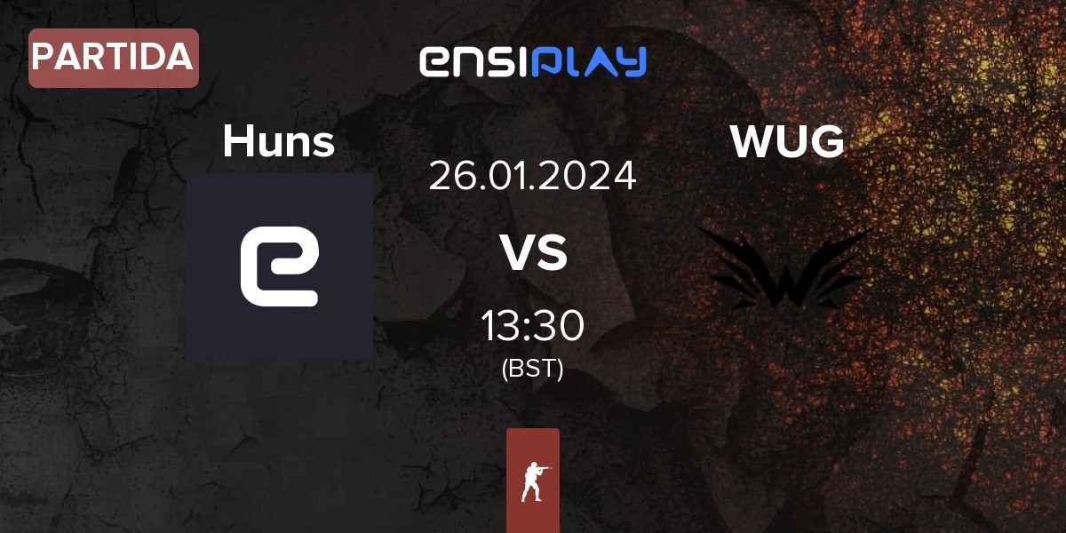 Partida The Huns Huns vs Wings Up Gaming WUG | 26.01