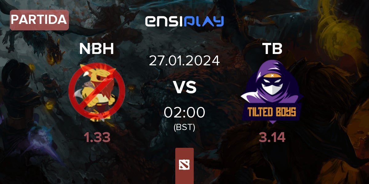 Partida No Bounty Hunter NBH vs TILTEDBOYS TB | 27.01