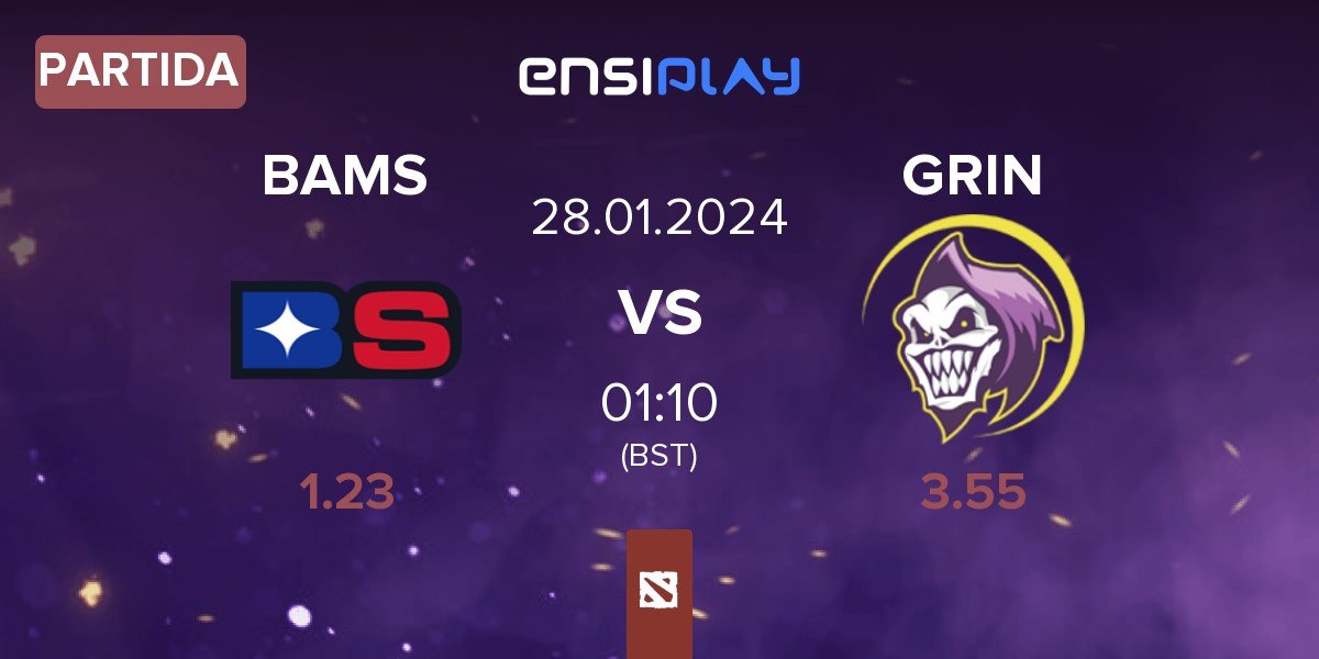 Partida Bammysoy BAMS vs GRIN Esports GRIN | 28.01