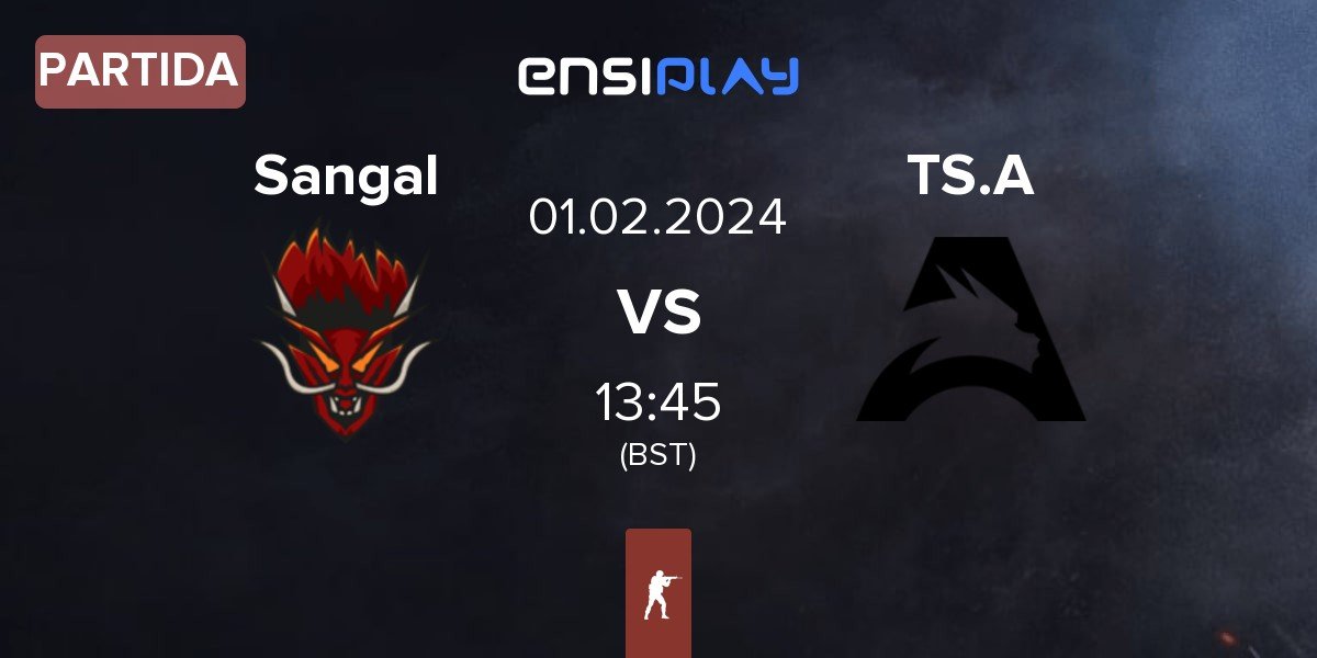 Partida Sangal Esports Sangal vs Team Spirit Academy TS.A | 01.02