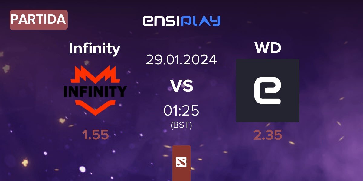 Partida Infinity Esports Infinity vs White Dragons WD | 29.01