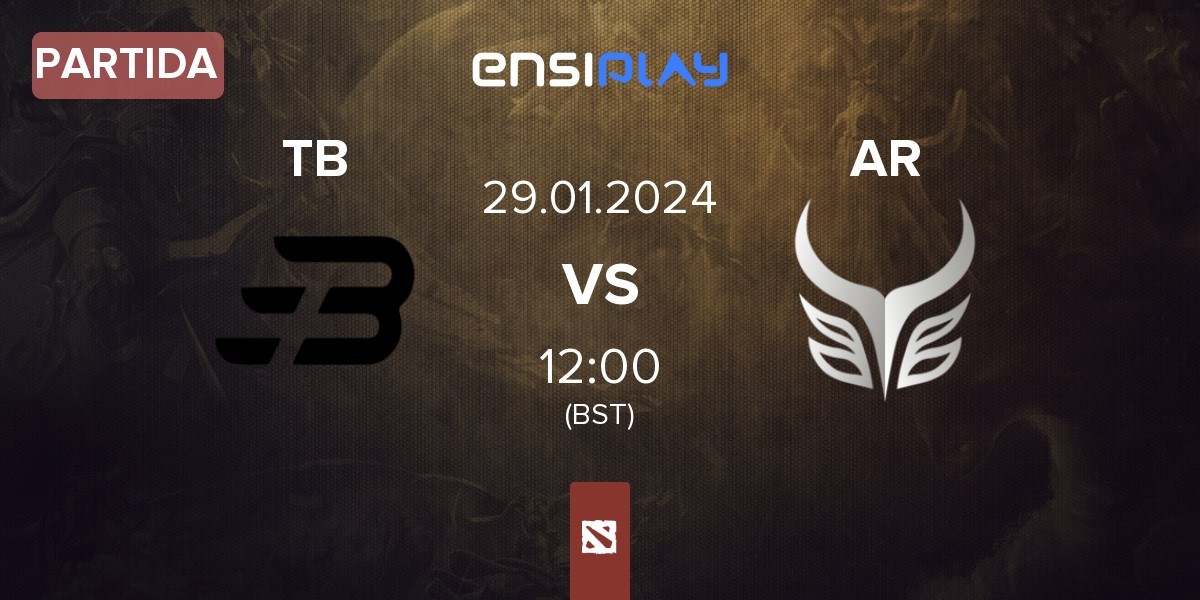 Partida Team Bright TB vs Azure Ray AR | 29.01