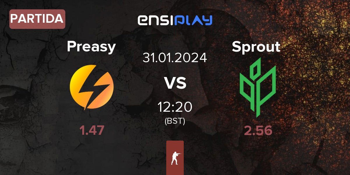 Partida Preasy Esport Preasy vs Ex-Sprout ex-Sprout | 31.01