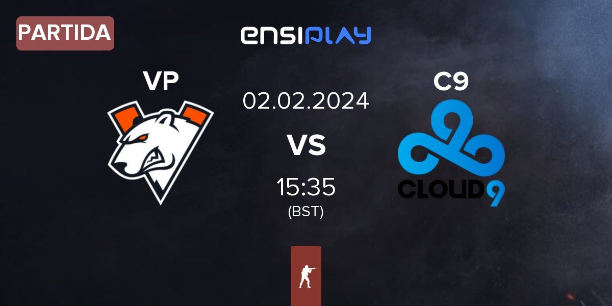 Partida Virtus.Pro VP vs Cloud9 C9 | 02.02