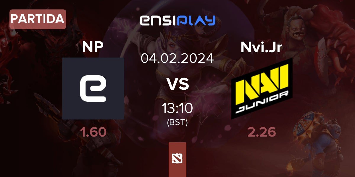 Partida Ninja Penguins NP vs Navi Junior NAVI.JR | 04.02