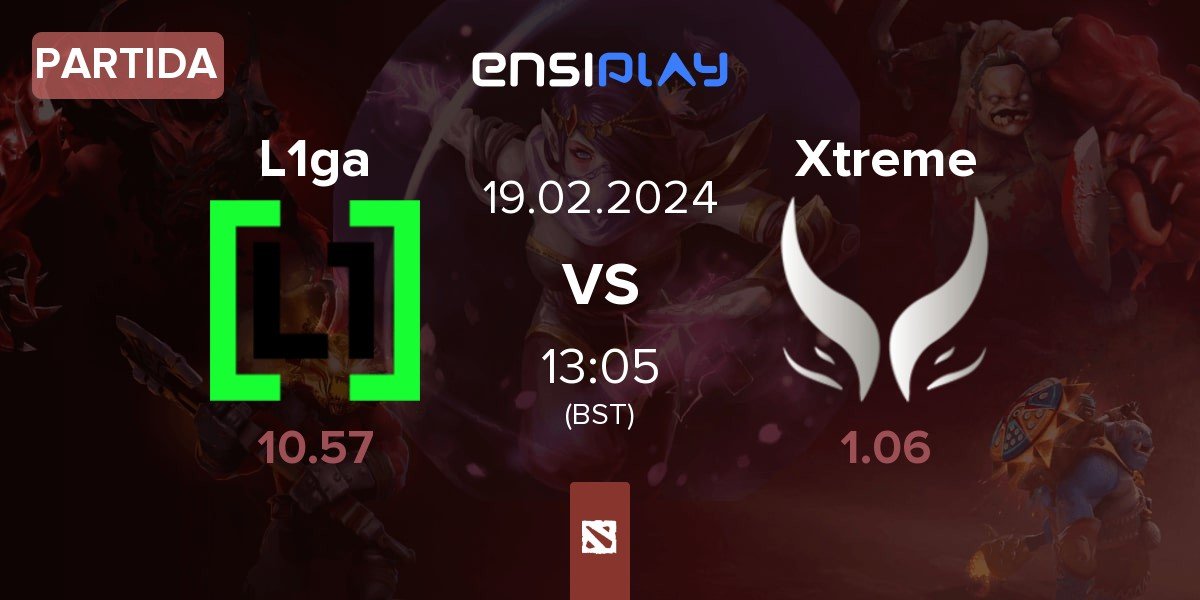 Partida L1ga Team L1ga vs Xtreme Gaming WBG.XG | 19.02