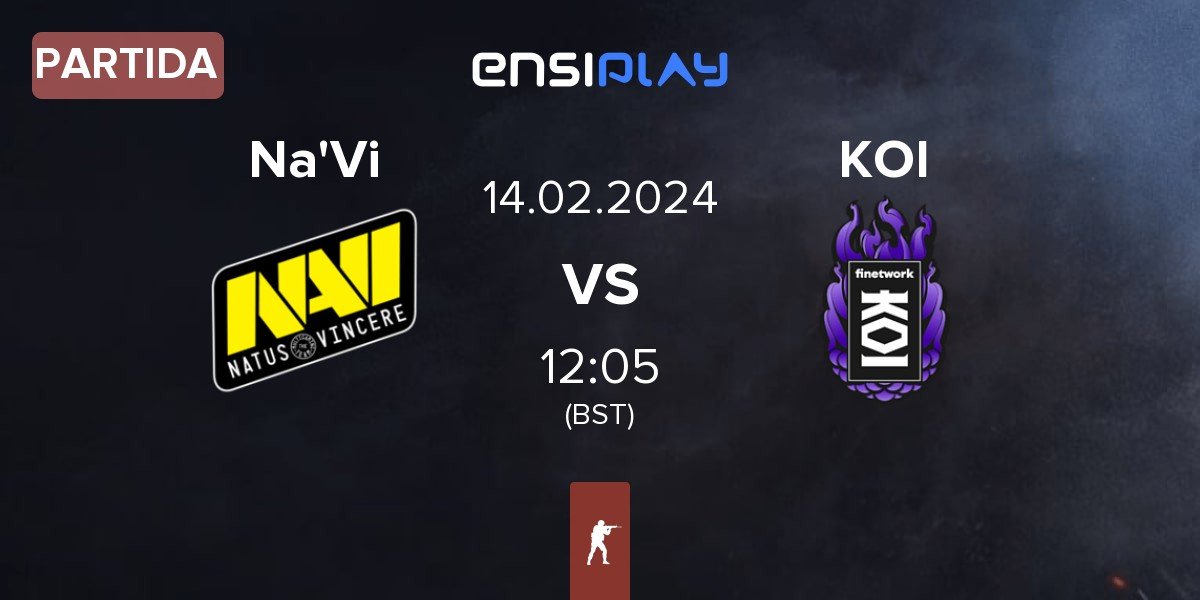 Partida Natus Vincere Na'Vi vs KOI | 14.02