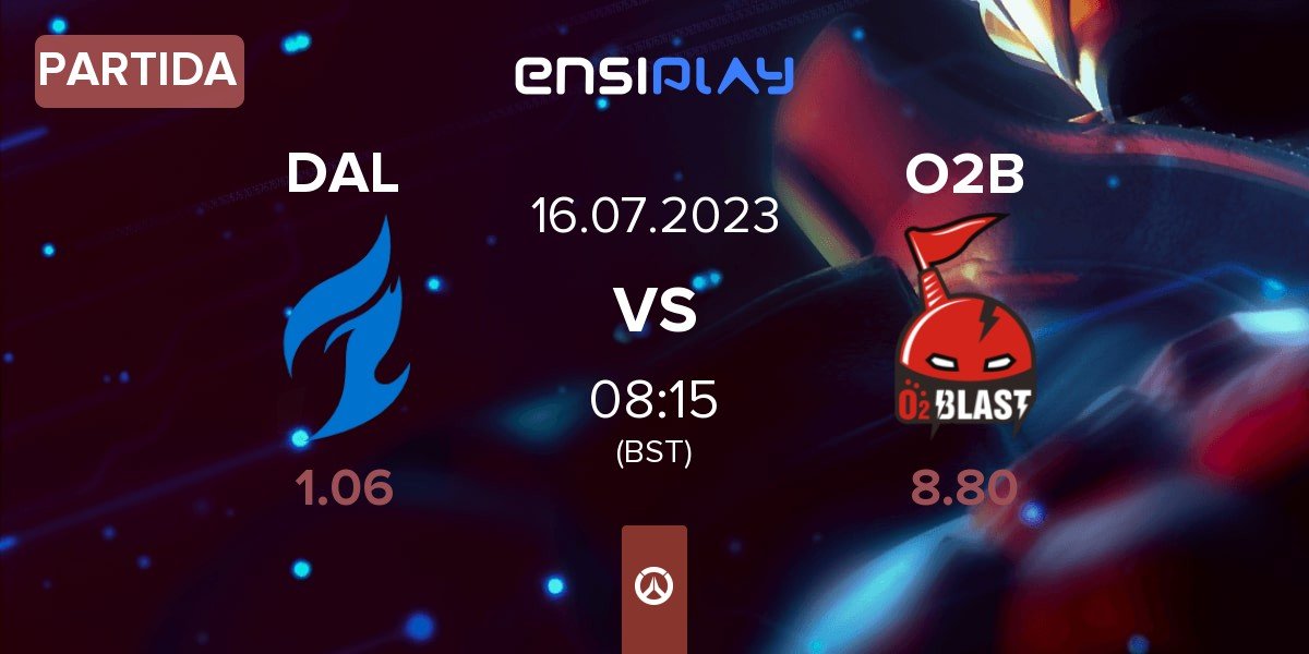 Partida Dallas Fuel DAL vs O2 Blast O2B | 16.07