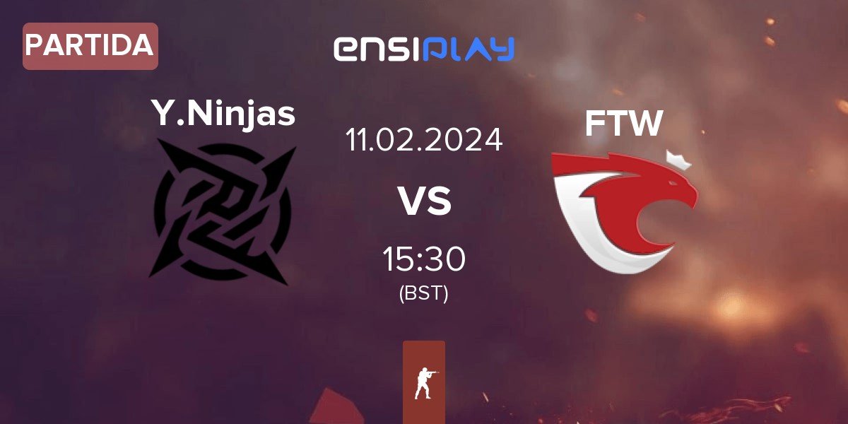 Partida Young Ninjas YN vs For The Win eSports FTW | 11.02