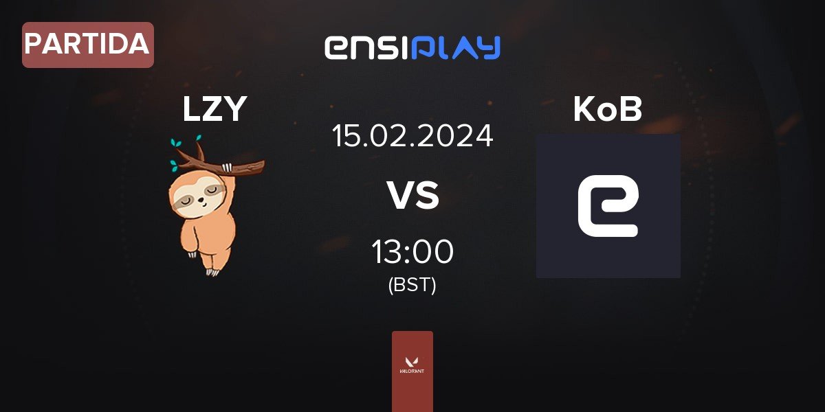 Partida LAZY LZY vs KoBiet KoB | 15.02