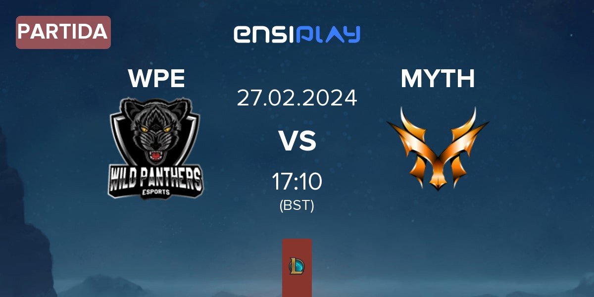 Partida Wild Panthers WPE vs Team Mythic MYTH | 27.02