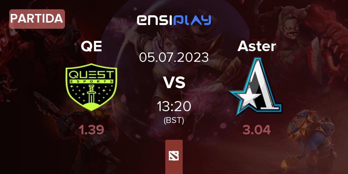 Partida PSG.Quest PSGQ vs Team Aster Aster | 05.07