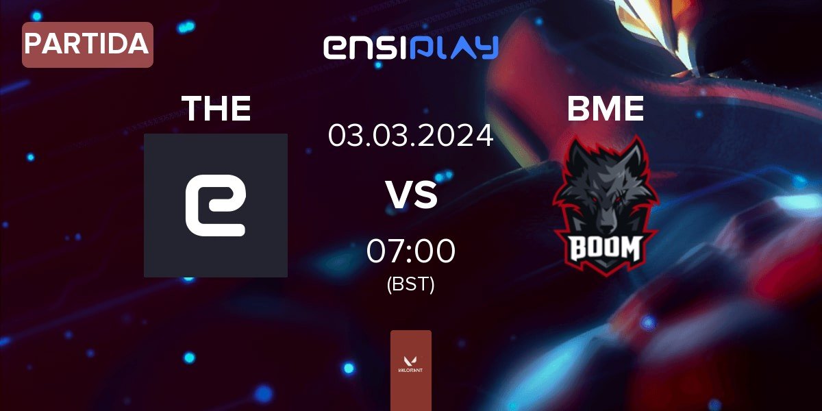 Partida THE HERO THE vs BOOM Esports BME | 03.03