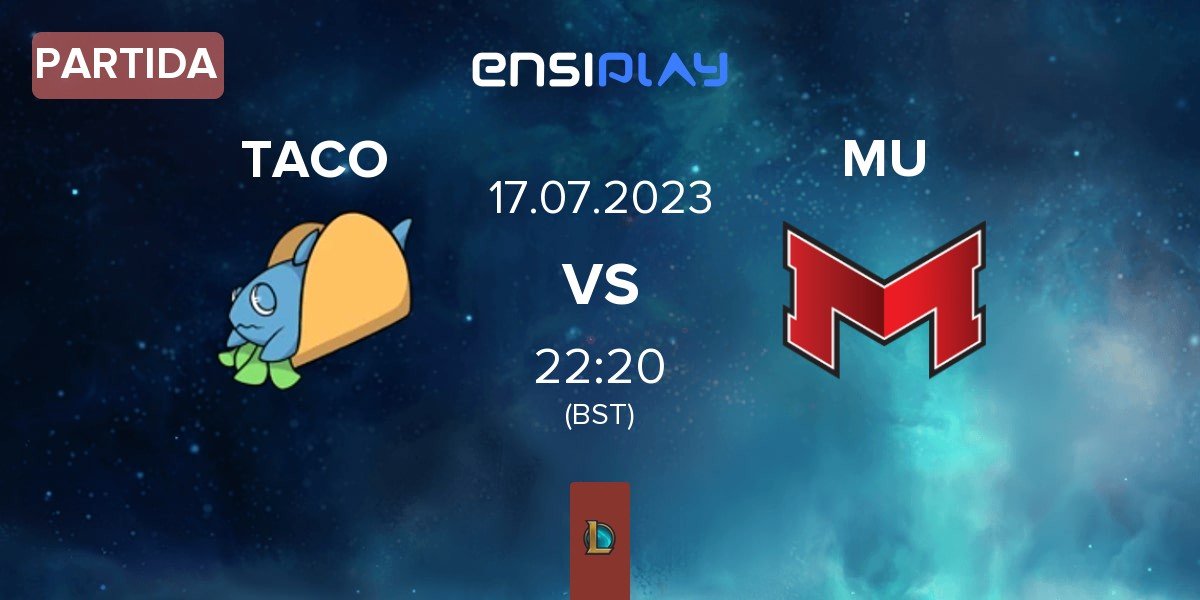 Partida Team Fish Taco TACO vs Maryville University MU | 17.07