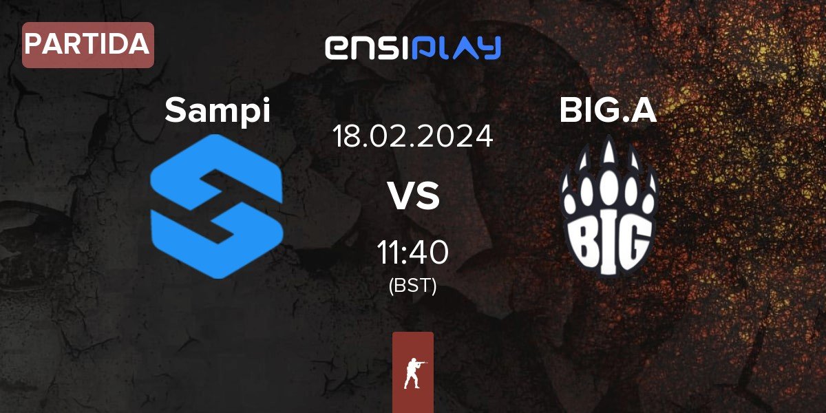 Partida Team Sampi Sampi vs BIG Academy BIG.A | 18.02