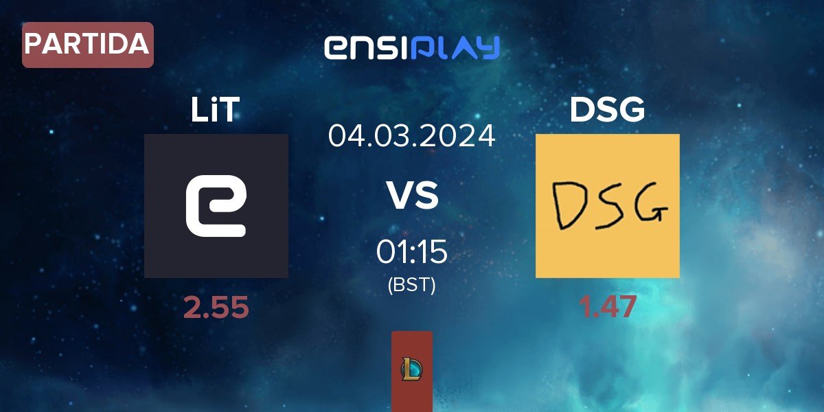 Partida LiT Esports LiT vs Disguised DSG | 04.03