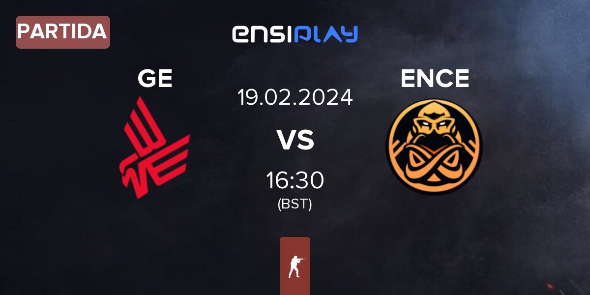 Partida Guild Eagles GE vs ENCE | 19.02