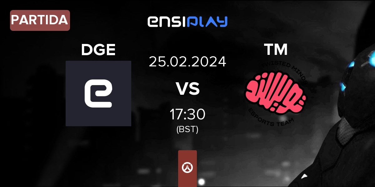 Partida Dragons Esports DGE vs Twisted Minds TM | 25.02