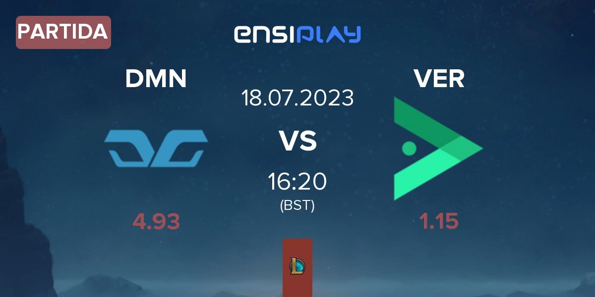 Partida Domino esports DMN vs Verdant VER | 18.07