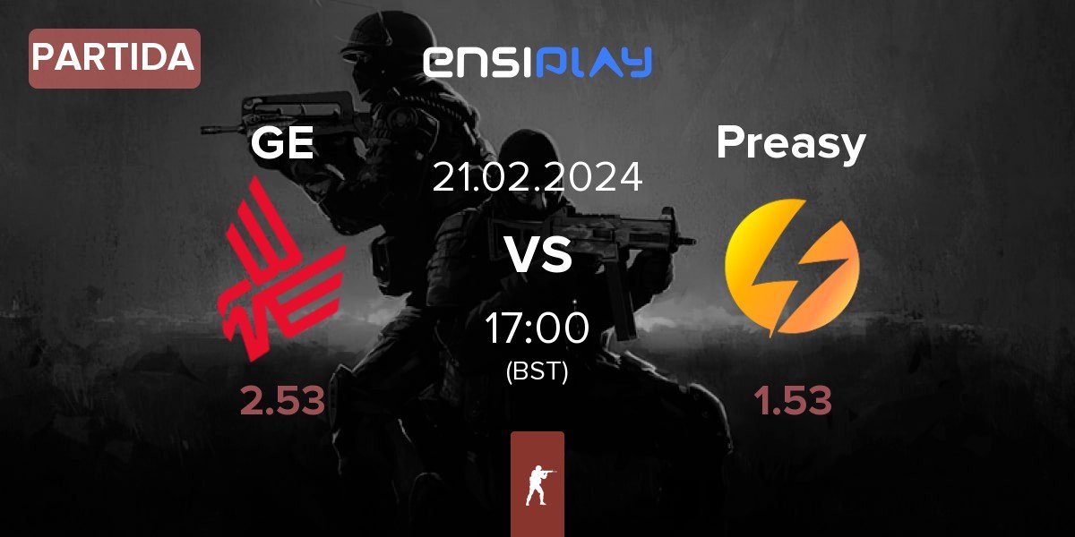 Partida Guild Eagles GE vs Preasy Esport Preasy | 21.02