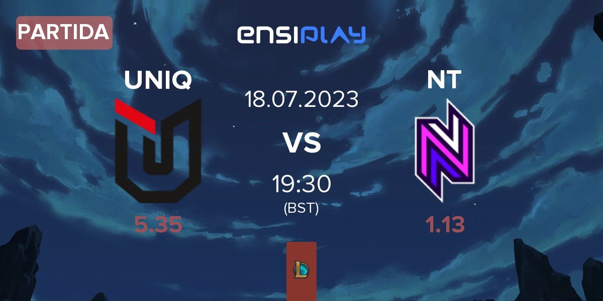 Partida UniQ Esports Club UNIQ vs Nativz NT | 18.07