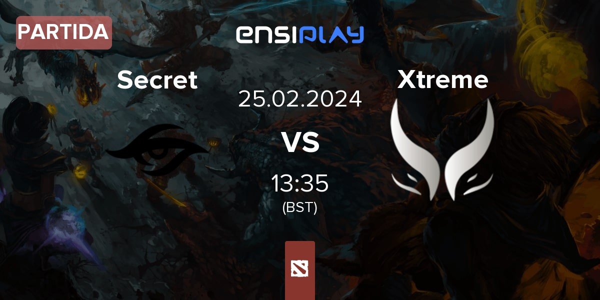 Partida Team Secret Secret vs Xtreme Gaming WBG.XG | 25.02