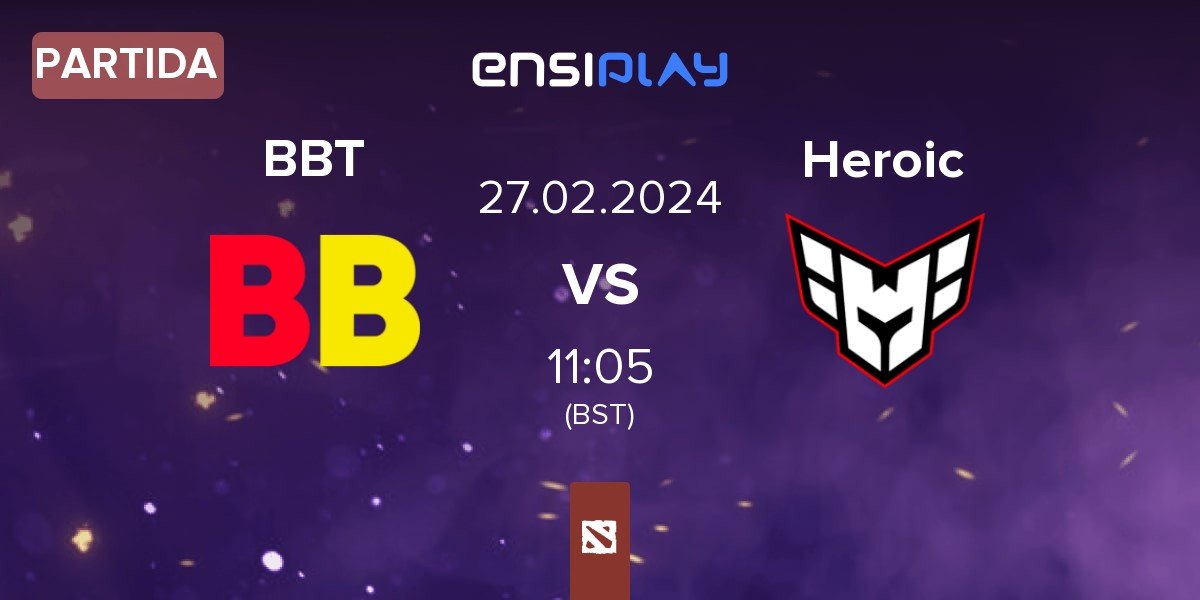 Partida BetBoom Team BBT vs Heroic | 27.02