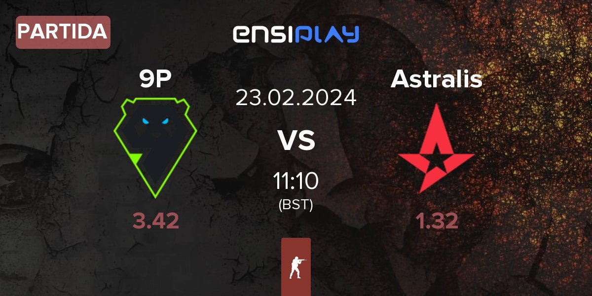 Partida 9 Pandas 9P vs Astralis | 23.02