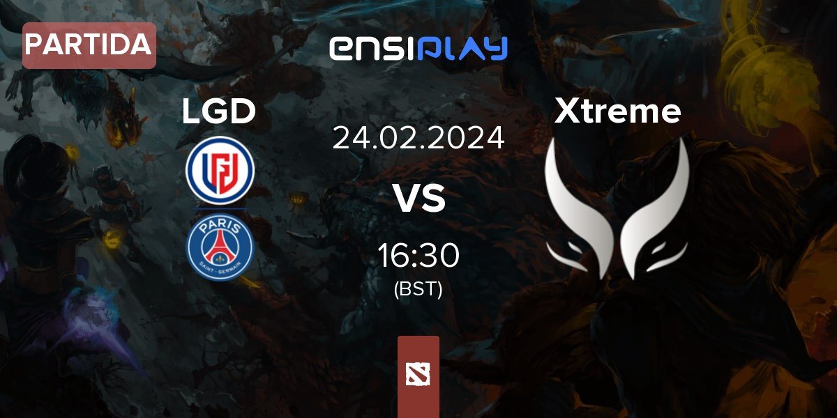 Partida LGD Gaming LGD vs Xtreme Gaming WBG.XG | 24.02