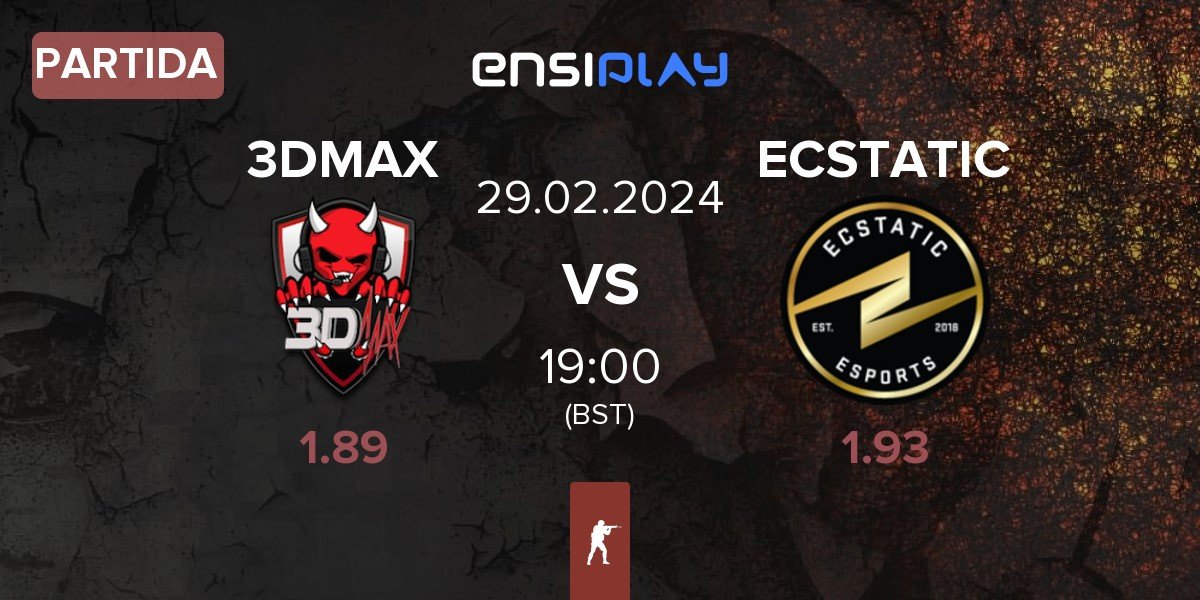 Partida 3DMAX vs ECSTATIC | 29.02